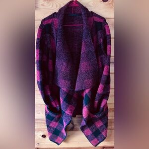 SO SOFT,COZY & STRETCHY Cyrus Buffalo Plaid Cardigan